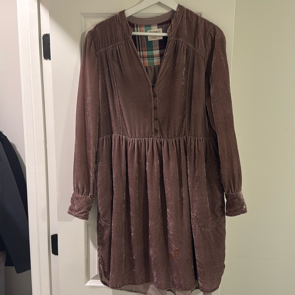 Velvet dress!
